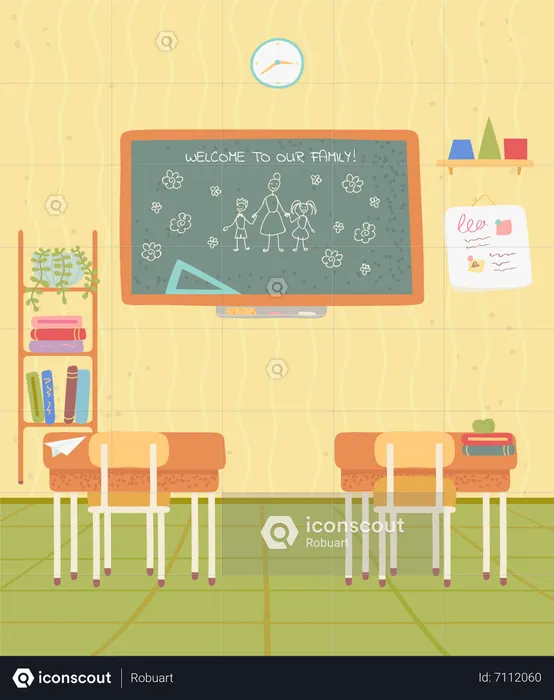 Classroom  Illustration