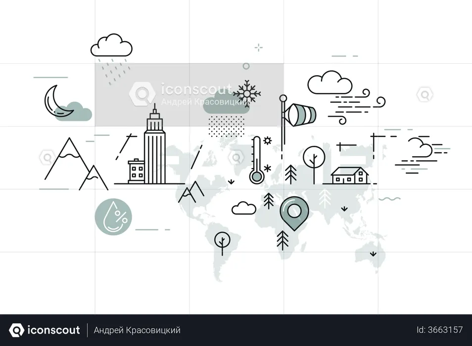 Clima  Ilustração