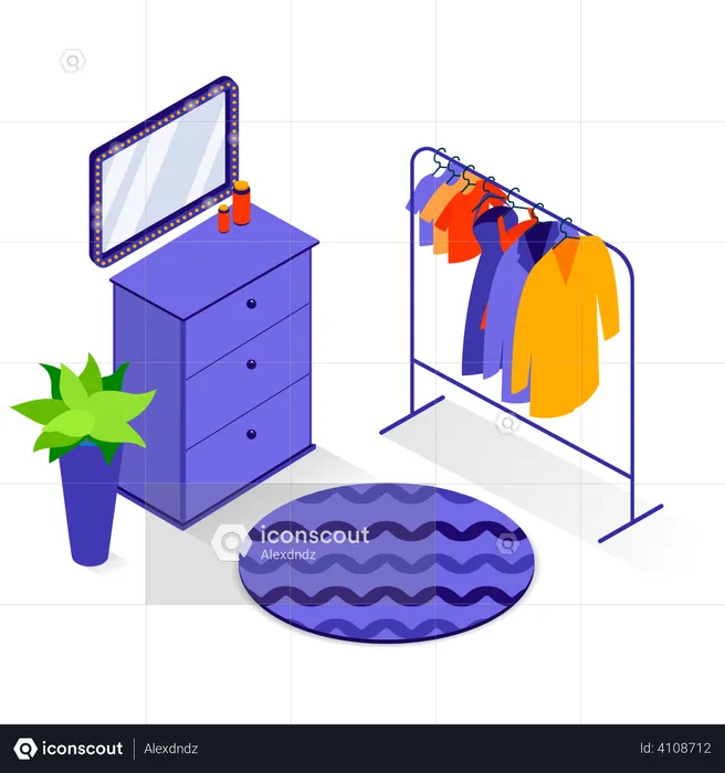 Closet  Illustration