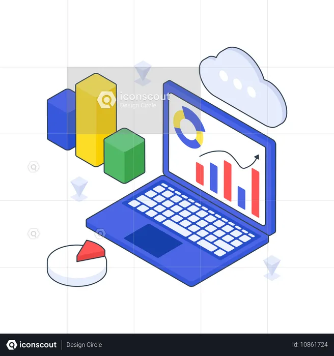 Cloud Analytics  Illustration