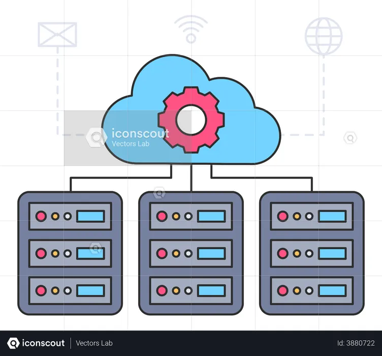 Cloud Computing  Illustration