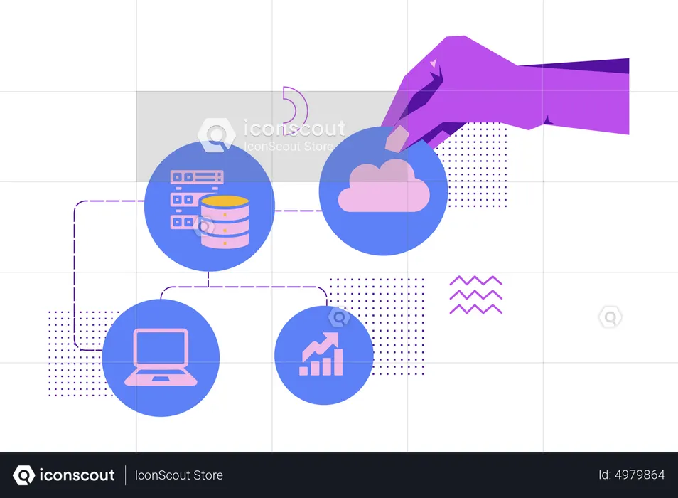 Cloud Computing  Illustration
