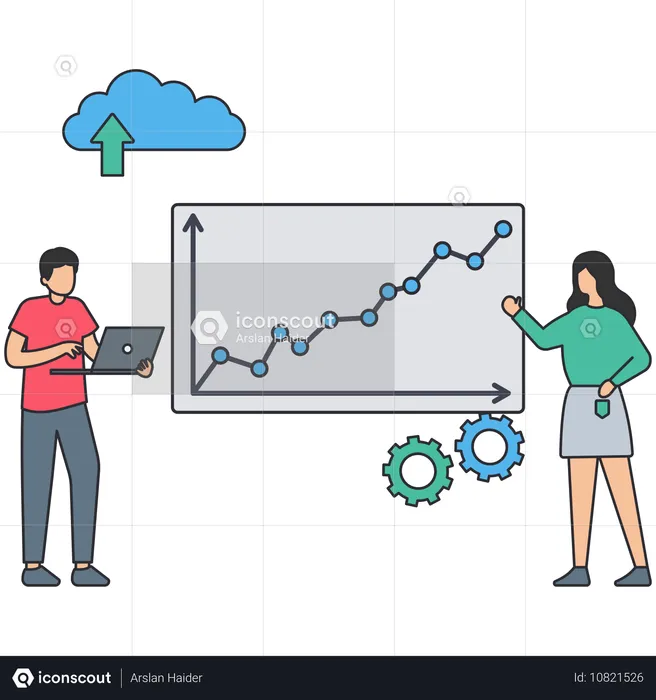 Cloud Management  Illustration