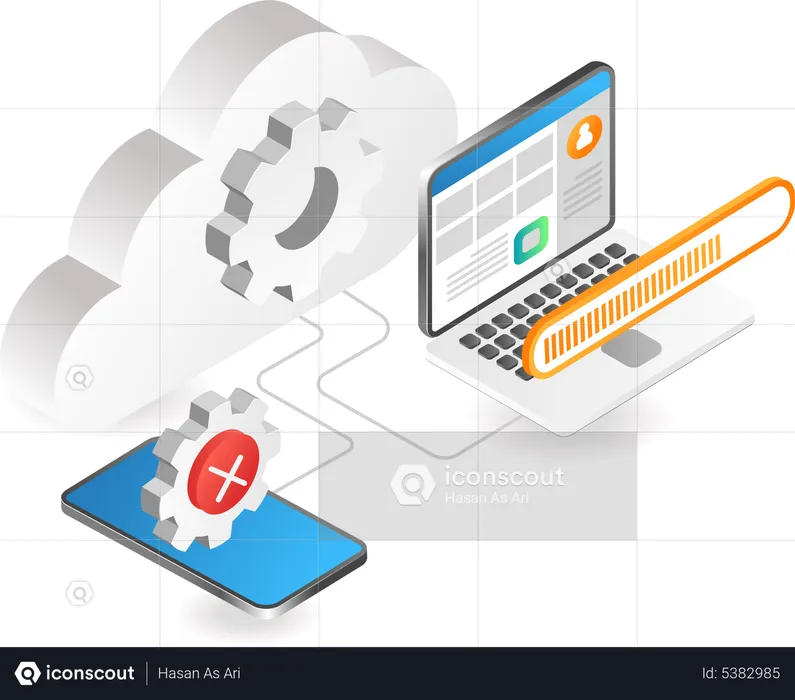 Cloud-Server-Test-App  Illustration