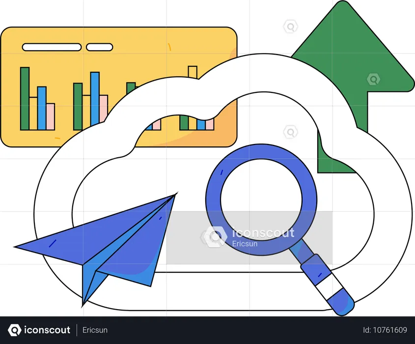 Cloud setting management  Illustration