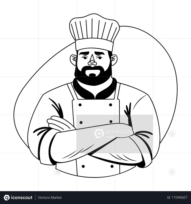 Cocinero  Ilustración