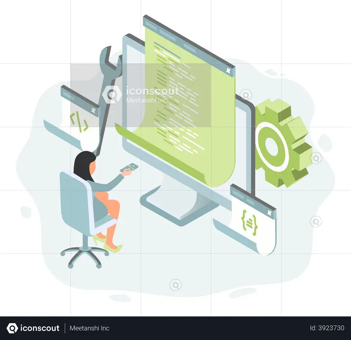 Code Customization  Illustration