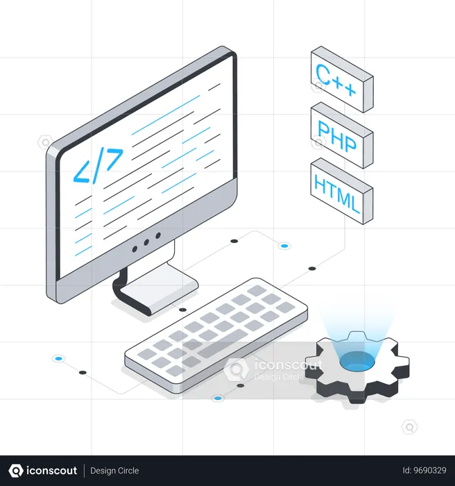 Code Programming  Illustration