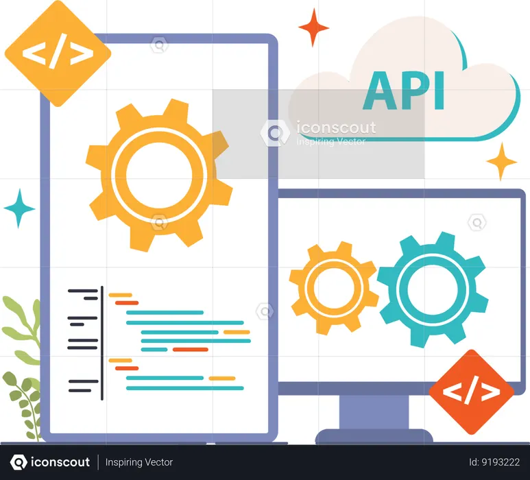 Coder runs API settings  Illustration