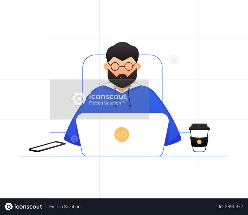 Codeur  Illustration