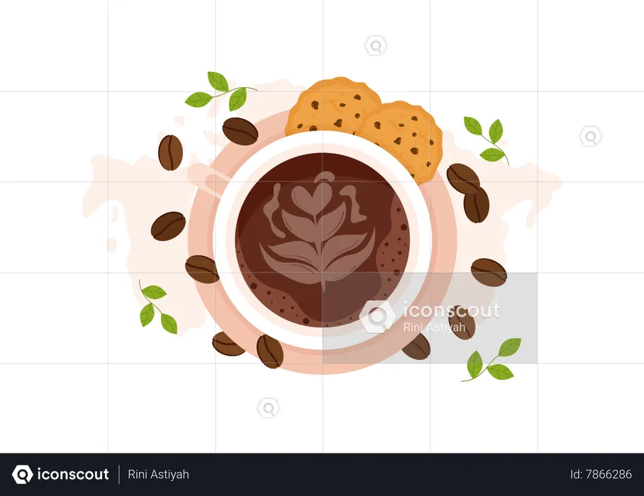 Coffee Day  Illustration