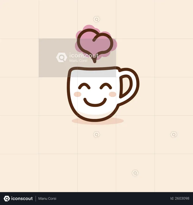 Coffee Love  Illustration