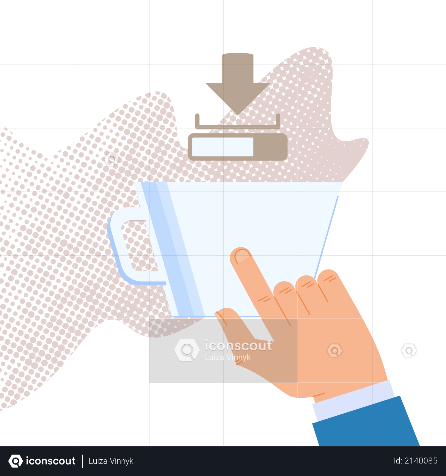 Coffee Machine Illustration