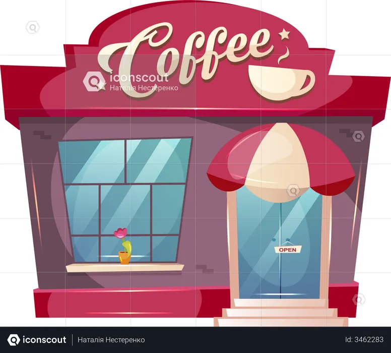 Coffeeshop  Illustration