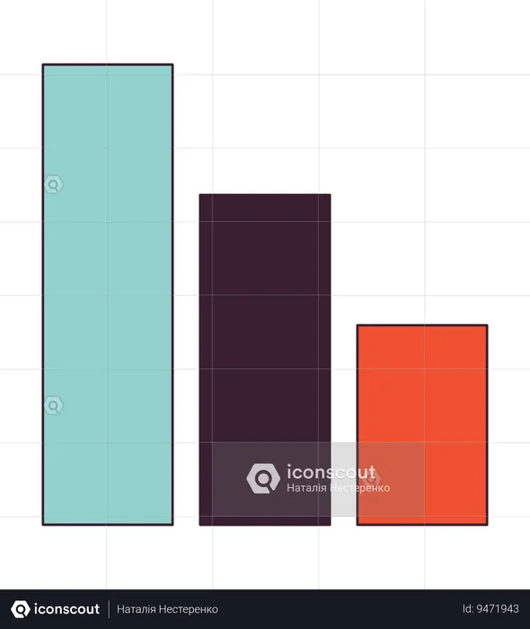 Column graph  Illustration