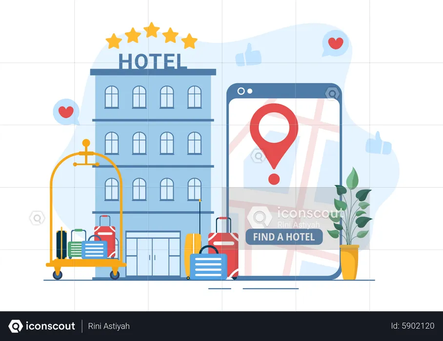 Comentarios sobre el servicio del hotel  Ilustración