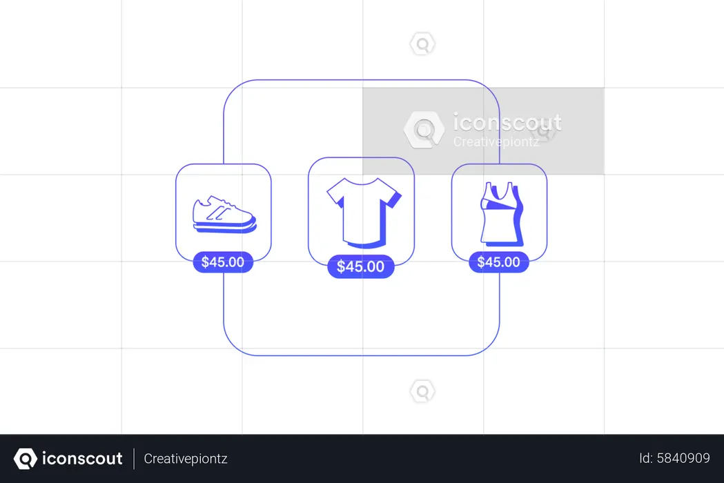 Comercio electrónico  Ilustración
