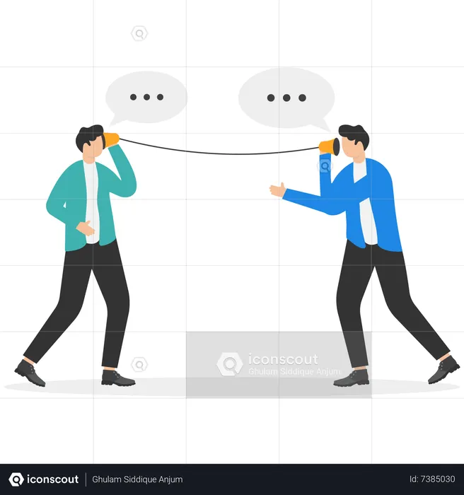 Communication d'entreprise  Illustration