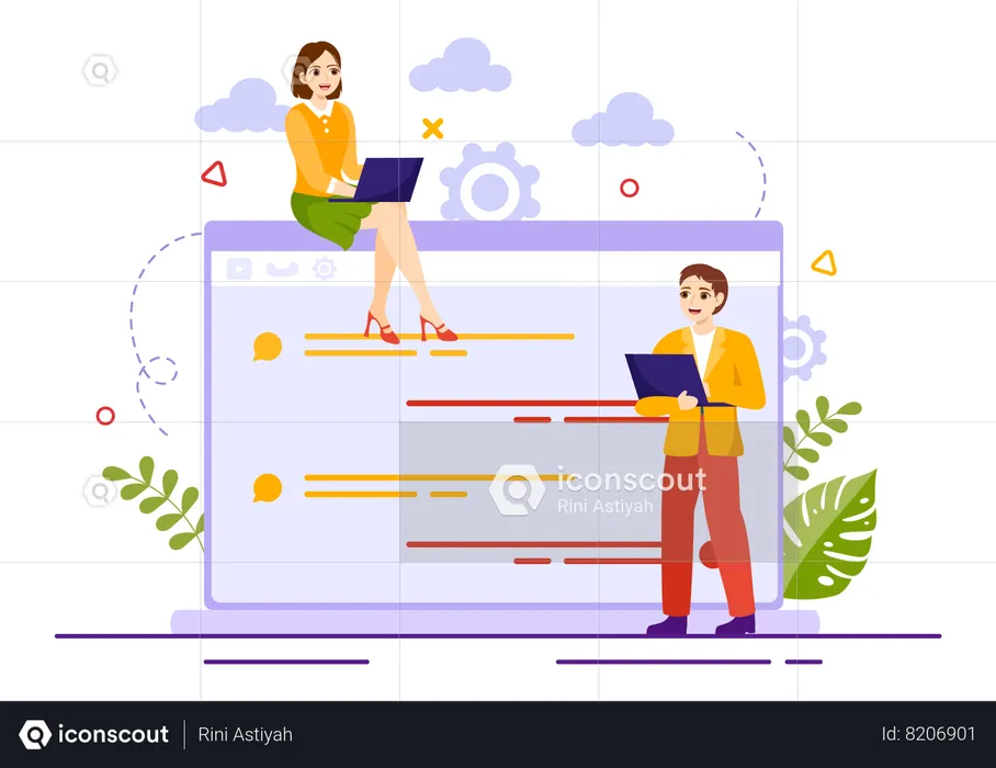 Communication Method  Illustration