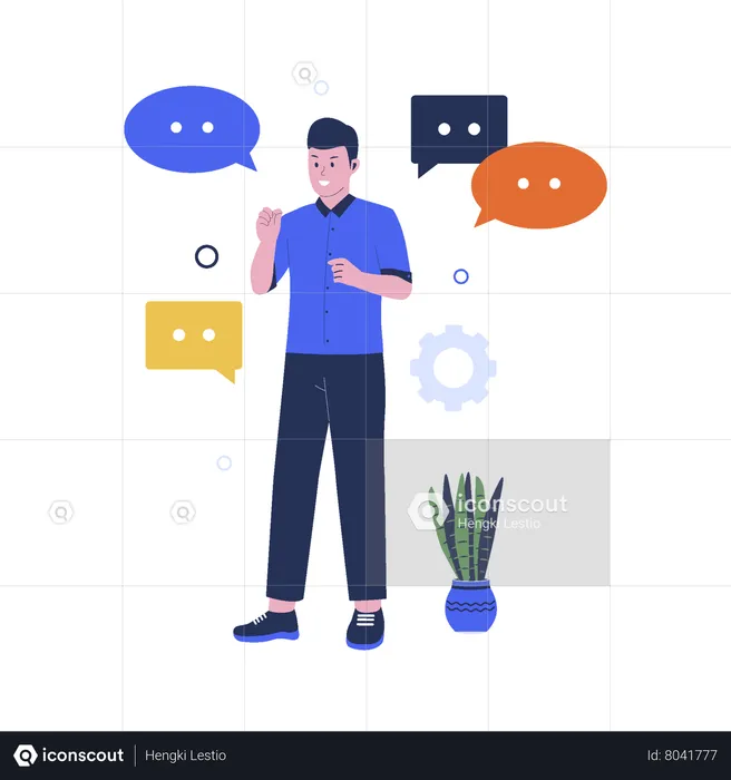 Communication skills  Illustration