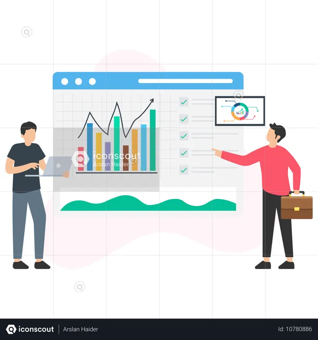 Company graph analysis  Illustration