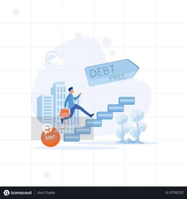 Company is debt free  Illustration