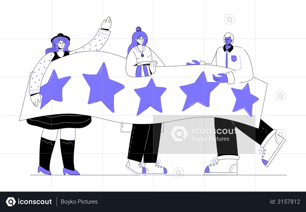 Company rating  Illustration