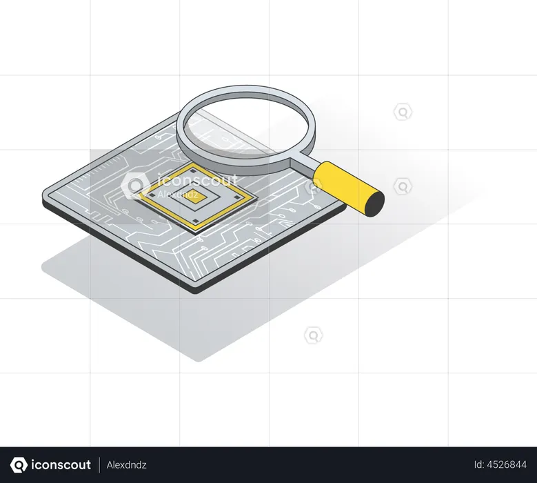 Computação em nuvem  Ilustração