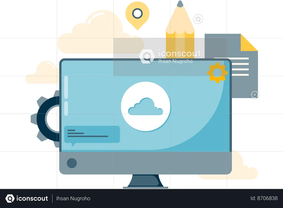 Computer data storage  Illustration