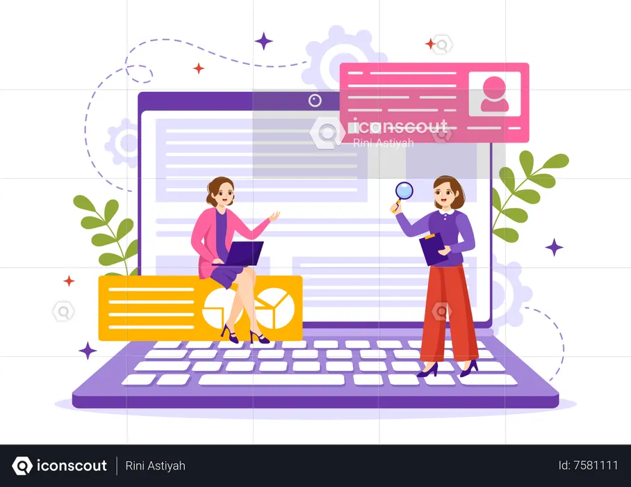 Computer Programming  Illustration