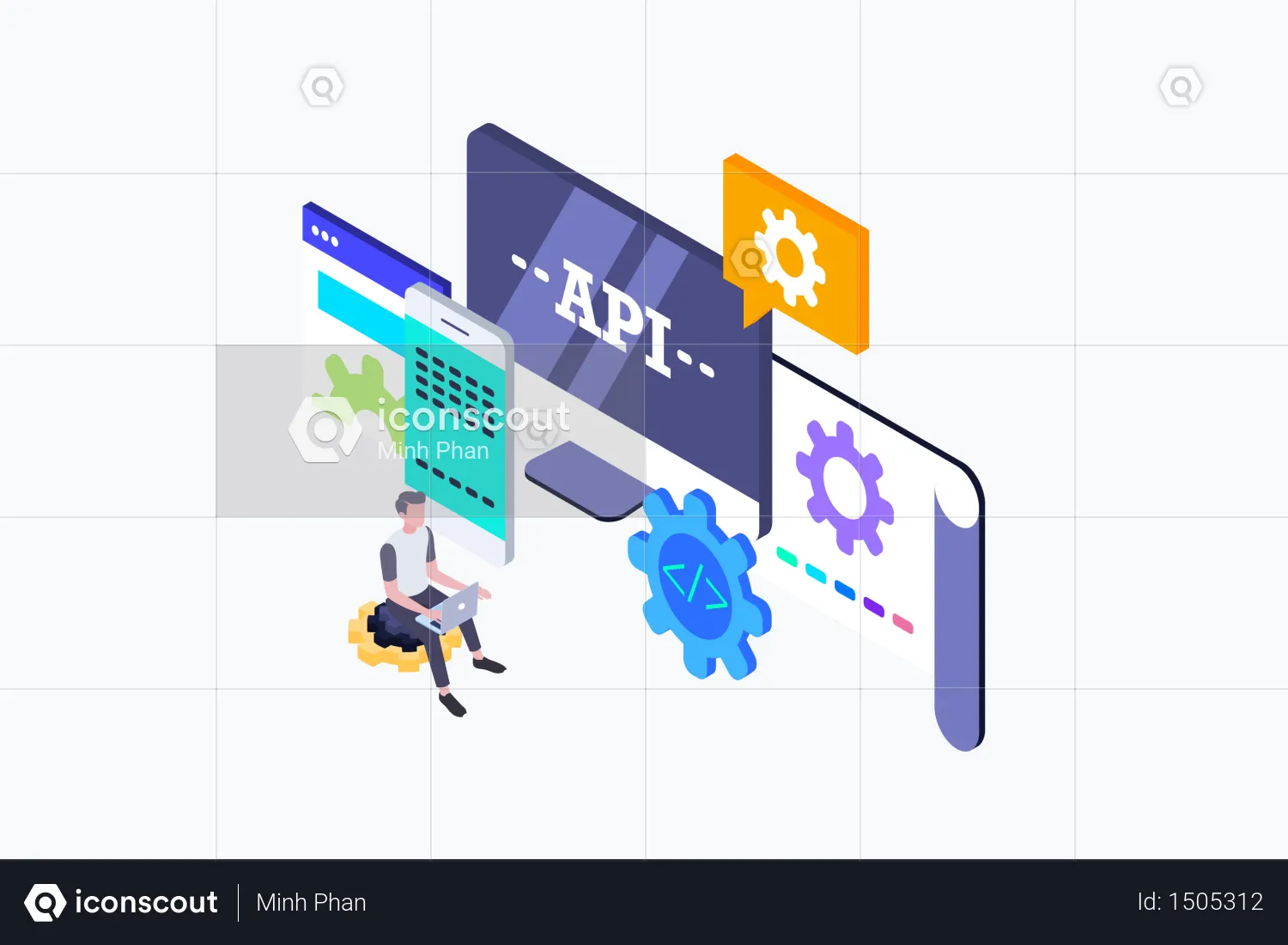 Concept Of Application Programming Interface Illustration - Free ...