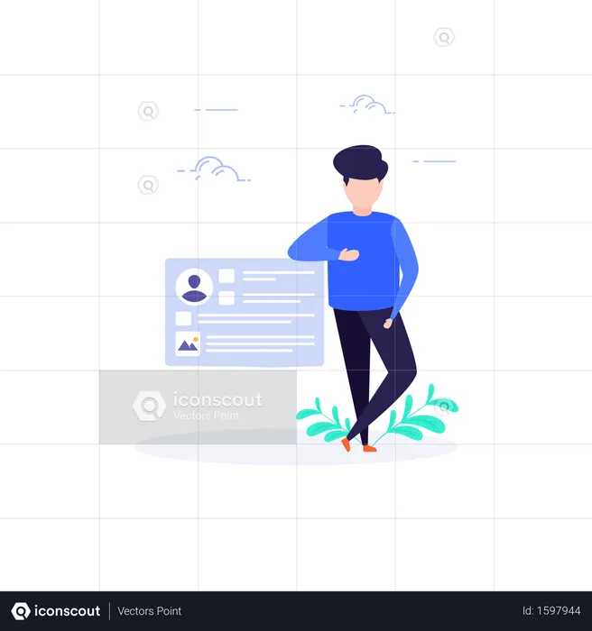 Concept of User Profile  Illustration