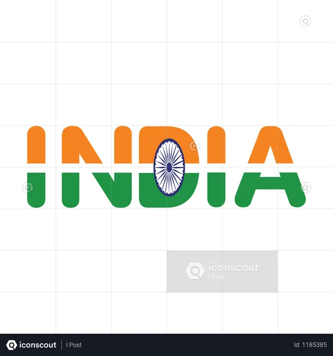 Concepto del Día de la República India  Ilustración