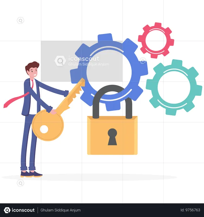 Configuración del sistema de seguridad  Ilustración