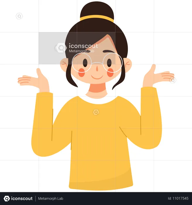 Confused Teacher  Illustration
