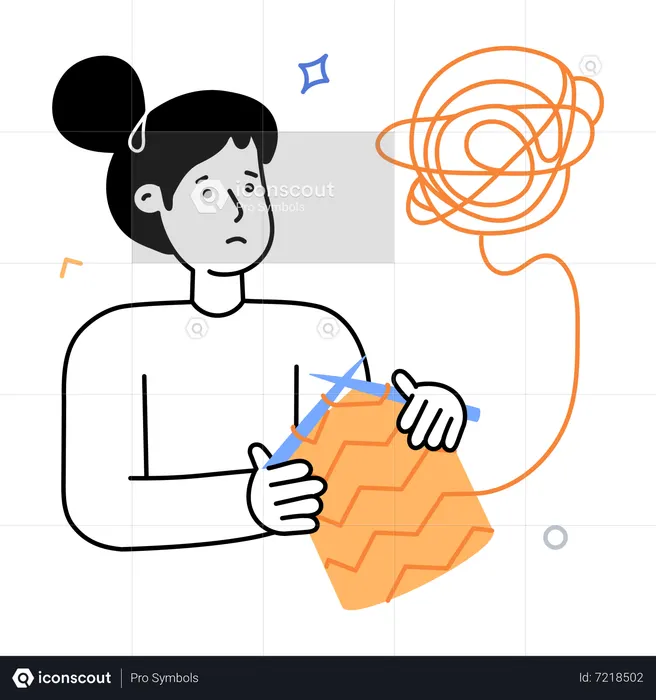 Confused Thoughts  Illustration