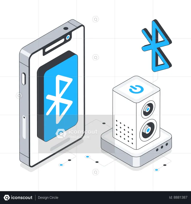 Connexion Bluetooth  Illustration