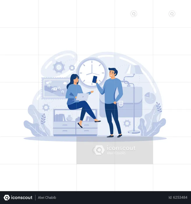 Constant innovation business  Illustration