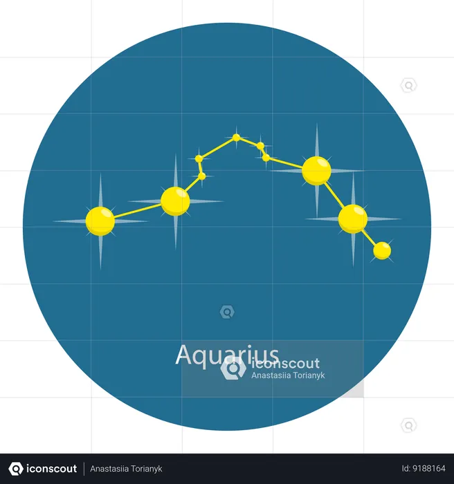 Constelaciones del zodiaco  Ilustración