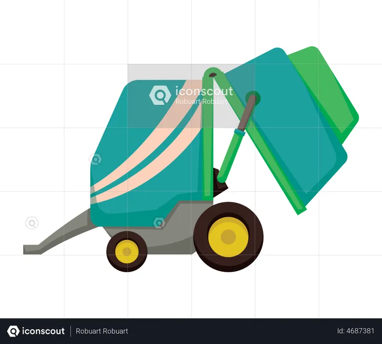 Construction Vehicle  Illustration