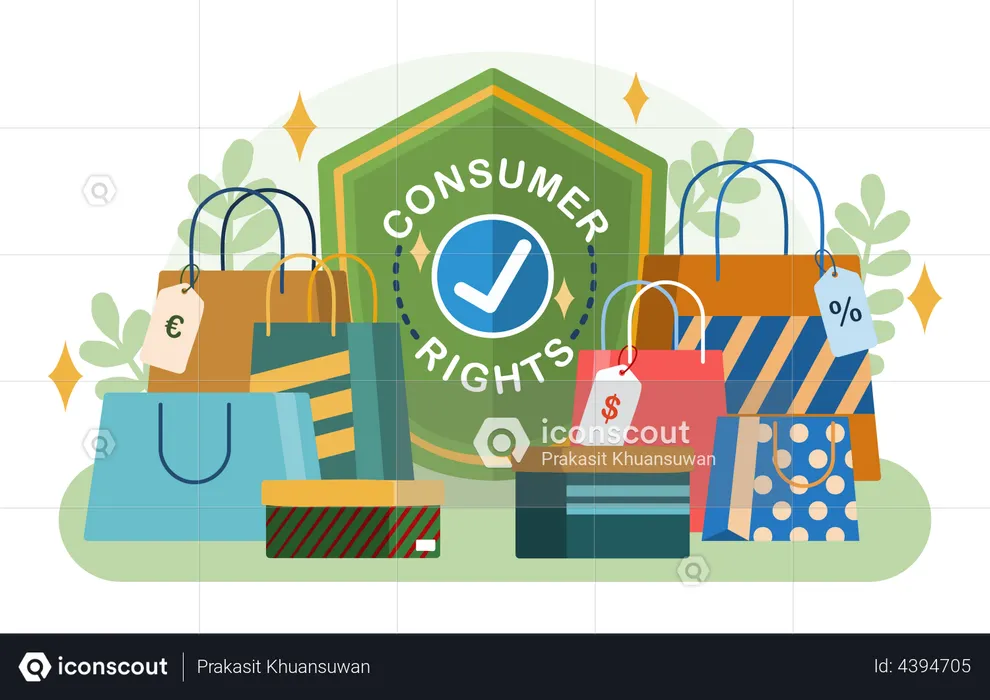 Consumer rights  Illustration