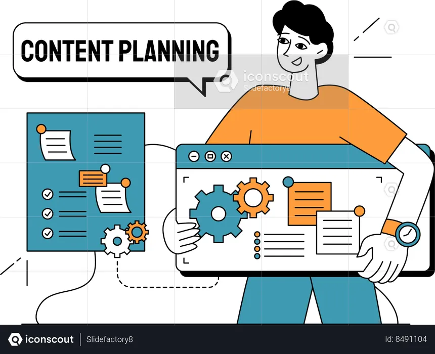Content Planning Strategy  Illustration