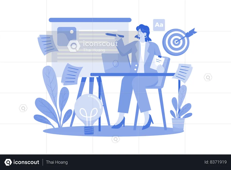 Content Strategist  Illustration