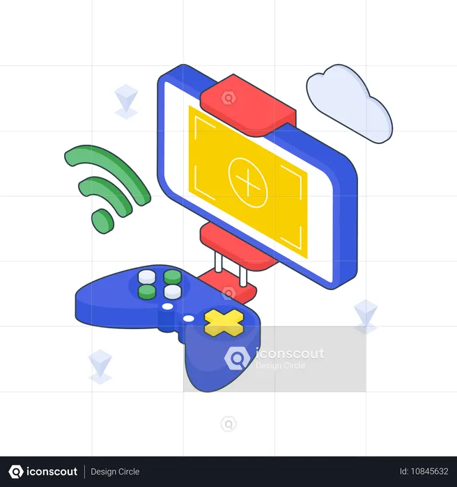 Controlador inteligente  Ilustração