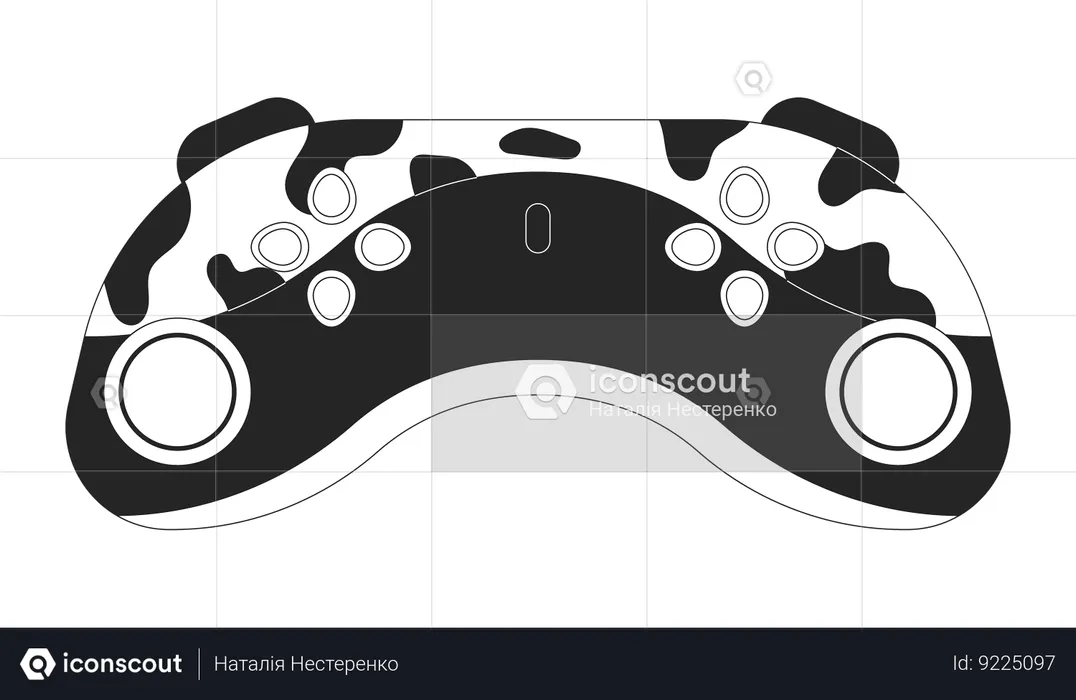 Controller joystick  Illustration