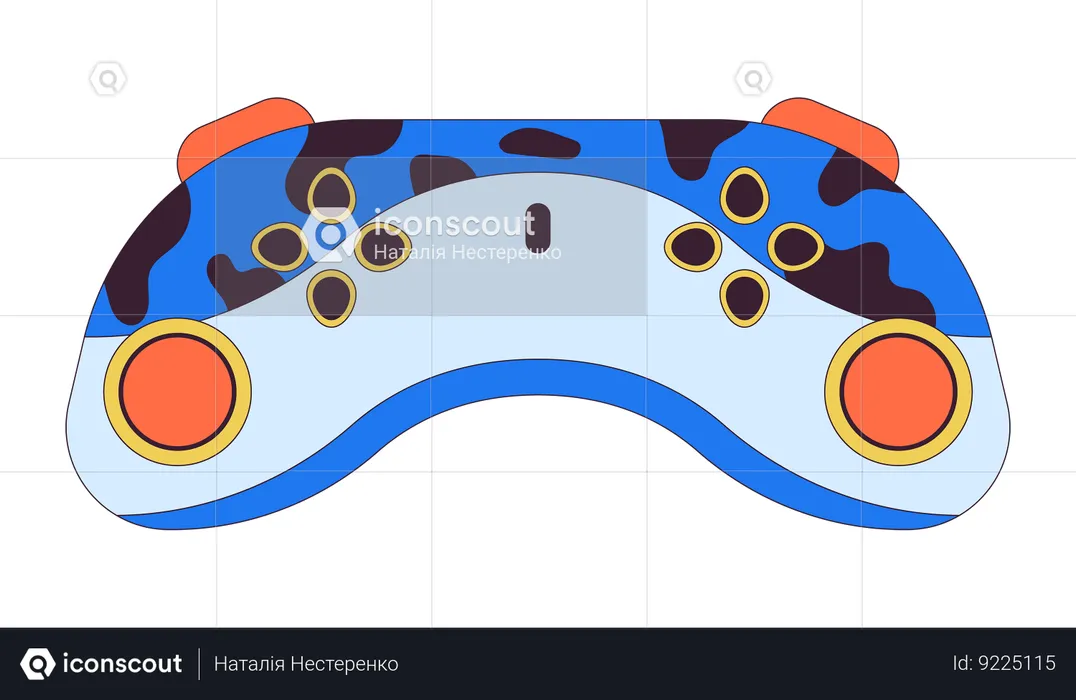 Controller joystick  Illustration