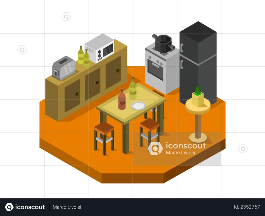 Cooking point  Illustration