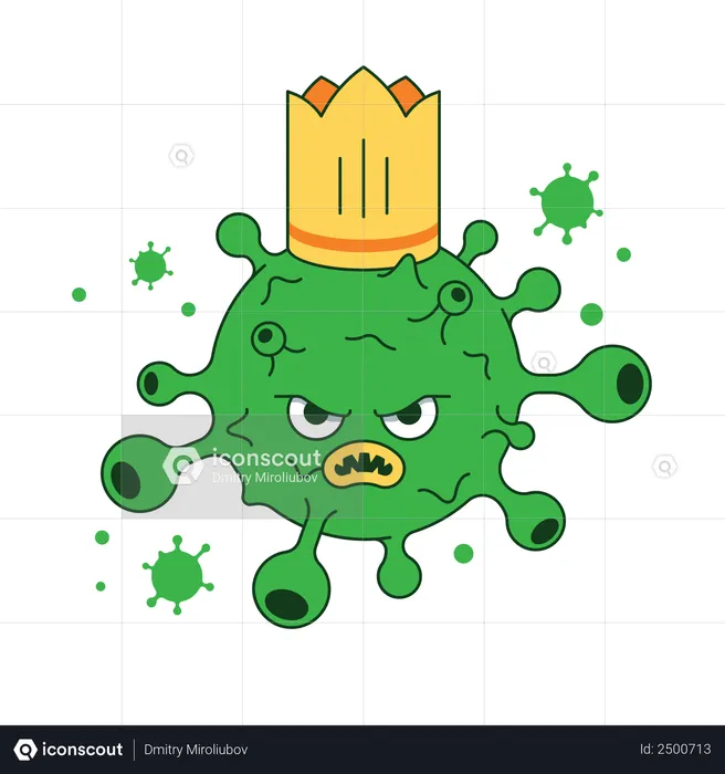 Corona virus  Illustration