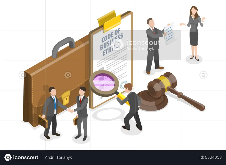 Corporate Compliance Rules  Illustration