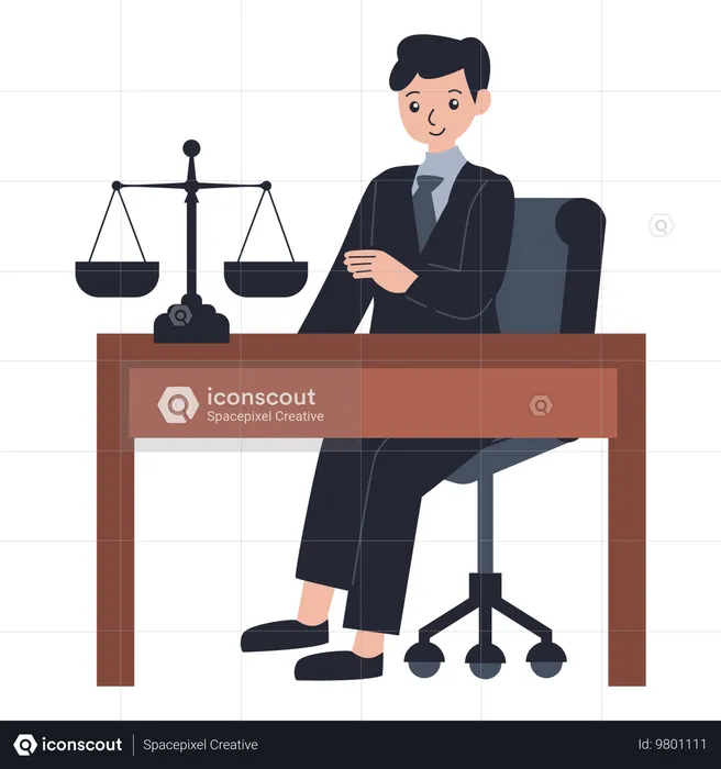 Corporate Lawyer  Illustration